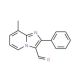 8-Methyl-2-phenylimidazo[1,2-a]pyridine-3-carbaldehyde - chemical structure image