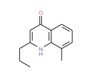 8-Methyl-2-propyl-4-quinolinol (CAS 1070879-87-6) - chemical structure image