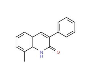 8-Methyl-3-phenyl-2-quinolinol (CAS 1031928-51-4) - chemical structure image