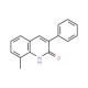 8-Methyl-3-phenyl-2-quinolinol (CAS 1031928-51-4) - chemical structure image