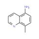 8-Methyl-quinolin-5-ylamine - chemical structure image