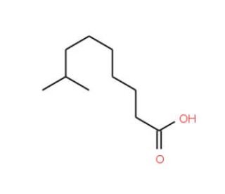 8-Methylnonanoic acid (CAS 5963-14-4) - chemical structure image
