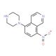 8-nitro-5-piperazin-1-ylisoquinoline - chemical structure image