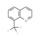 8-(Trifluoromethyl)quinoline (CAS 317-57-7) - chemical structure image