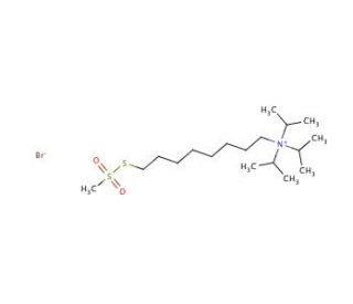 8-(Triisopropylammonium)octyl Methanethiosulfonate Bromide - chemical structure image