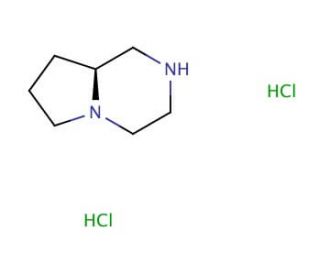 (8aS)-octahydropyrrolo[1,2-a]pyrazine dihydrochloride - chemical structure image