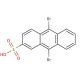 9,10-Dibromoanthracene-2-sulfonic Acid (CAS 70942-82-4) - chemical structure image