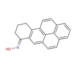 9,10-Dihydro-1-benzo[a]pyrene-7(8H)-one Oxime (CAS 88909-82-4) - chemical structure image