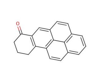9,10-Dihydrobenzo[a]pyrene-7(8H)-one (CAS 3331-46-2) - chemical structure image