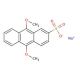 9,10-Dimethoxy-2-anthracenesulfonic acid sodium salt (CAS 67580-39-6) - chemical structure image