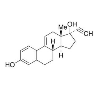 9,11-Dehydro Ethynyl Estradiol - chemical structure image