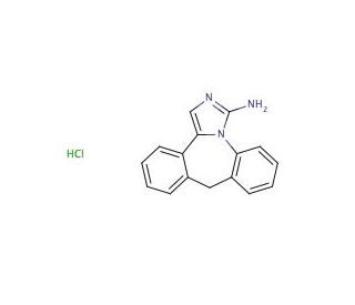 9,13b-Dehydro Epinastine Hydrochloride (CAS 141342-70-3) - chemical structure image
