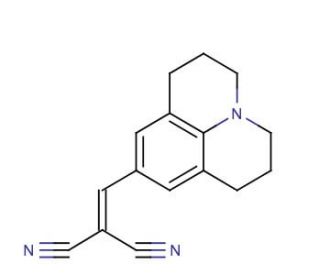 9-(2,2-Dicyanovinyl)julolidine (CAS 58293-56-4) - chemical structure image