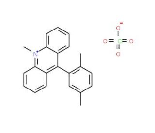 9-(2,5-Dimethylphenyl)-10-methylacridinium Perchlorate - chemical structure image