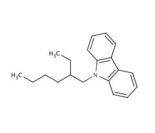 9-(2-Ethylhexyl)carbazole (CAS 187148-77-2) - chemical structure image
