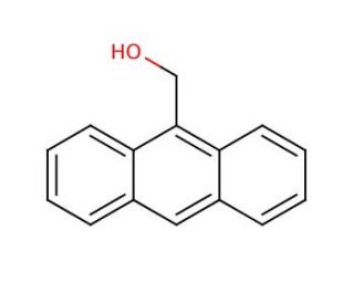 9-Anthracenemethanol (CAS 1468-95-7) - chemical structure image