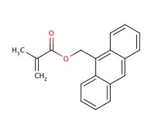 9-Anthrylmethyl Methacrylate (CAS 31645-35-9) - chemical structure image