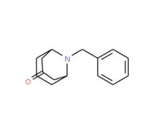 9-benzyl-9-azabicyclo[3.3.1]nonan-3-one (CAS 2291-59-0) - chemical structure image