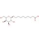 9-(β-D-Galactopyranosyloxy)nonanoic Acid 的分子结构, CAS编号: 83345-63-5 9-(β-D-Galactopyranosyloxy)nonanoic Acid (CAS 83345-63-5) - chemical structure image