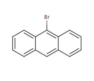9-Bromoanthracene (CAS 1564-64-3) - chemical structure image
