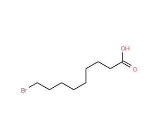 9-Bromononanoic acid (CAS 41059-02-3) - chemical structure image