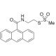 9-Carboxyanthracene MTSEA Amide (CAS 1159977-19-1) - chemical structure image