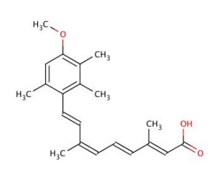 9-cis Acitretin (CAS 419534-31-9) - chemical structure image