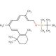 9-cis-(tert-Butyldimethylsilyl)retinyl Ether (CAS 210700-52-0) - chemical structure image