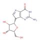 9-Deazaguanosine (CAS 102731-45-3) - chemical structure image