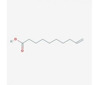 9-Decenoic acid (CAS 14436-32-9) - chemical structure image