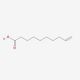 9-Decenoic acid (CAS 14436-32-9) - chemical structure image