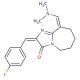 9-Dimethylaminomethylene-2-(4-fluoro-benzylidene)-2,5,6,7,8,9-hexahydro-imidazo[1,2-a]azepin-3-one - chemical structure image