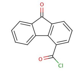 9-Fluorenone-4-carbonyl chloride (CAS 7071-83-2) - chemical structure image