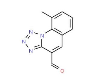 9-Methyl-1,2,3,9b-tetraaza-cyclopenta[a]-naphthalene-4-carbaldehyde - chemical structure image