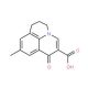 9-methyl-1-oxo-6,7-dihydro-1H,5H-pyrido[3,2,1-ij]quinoline-2-carboxylic acid - chemical structure image