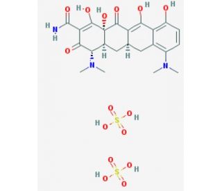 9-Minocycline Disulfate Salt - chemical structure image