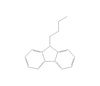 9-N-Butylfluorene (CAS 3952-42-9) - chemical structure image