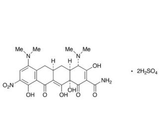 9-Nitro Minocycline Sulfate Salt (CAS 153621-80-8) - chemical structure image