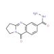9-Oxo-1,2,3,9-tetrahydro-pyrrolo[2,1-b]quinazoline-6-carboxylic acid hydrazide - chemical structure image