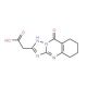 (9-Oxo-4,5,6,7,8,9-hexahydro-[1,2,4]triazolo-[5,1-b]quinazolin-2-yl)-acetic acid (CAS 540514-18-9) - chemical structure image