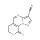 9-oxo-6,9-dihydro-7H-pyrano[4,3-e]pyrazolo[1,5-a]pyrimidine-3-carbonitrile - chemical structure image