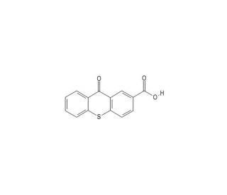 9-oxo-9H-Thioxanthene-2-carboxylic acid (CAS 25095-94-7) - chemical structure image