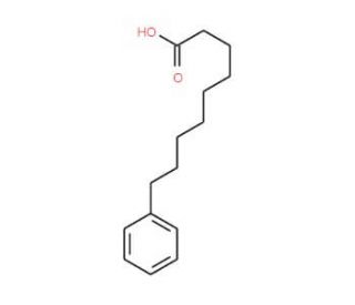 9-Phenyl-nonanoic acid (CAS 16269-06-0) - chemical structure image