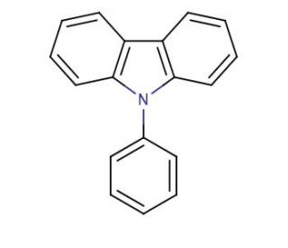 9-Phenylcarbazole (CAS 1150-62-5) - chemical structure image