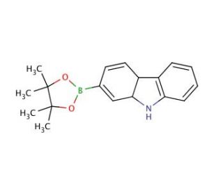 9H-Carbazole-2-boronic acid pinacol ester (CAS 871125-67-6) - chemical structure image