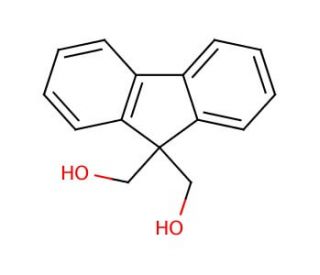 9H-Fluorene-9,9-dimethanol (CAS 4425-93-8) - chemical structure image