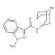 9′-Desmethyl Granisetron (Granisetron Impurity C) (CAS 160177-67-3) - chemical structure image