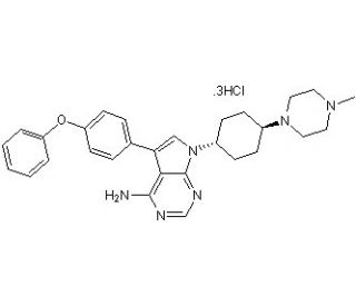 A 419259 trihydrochloride (CAS 1435934-25-0) - chemical structure image