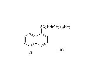 A-7 hydrochloride (CAS 79127-24-5) - chemical structure image