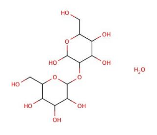 a-Sophorose monohydrate (CAS 20429-79-2) - chemical structure image